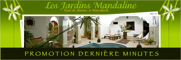 Les Jardins Mandaline, Riad Marrakech